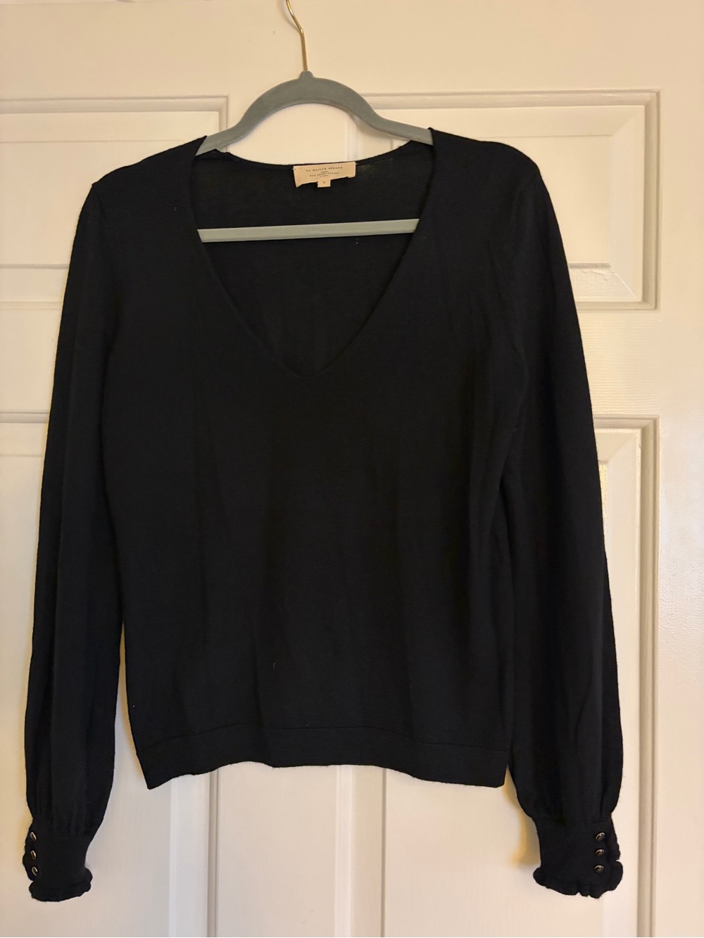 Sezane Alice Jumper Noir. - Size S